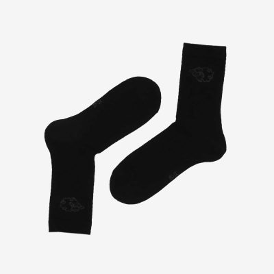 Socks “Flokati”, black