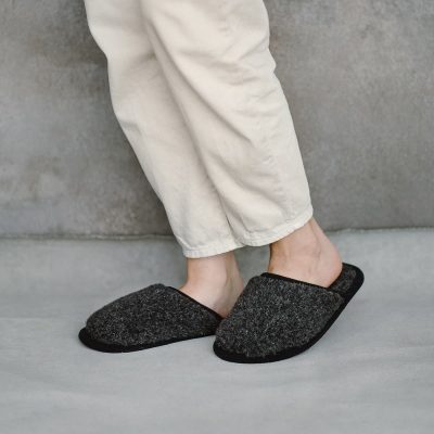 Slippers “Charcoal”