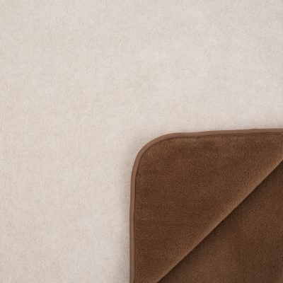 Blanket “Camel” 2 ply, beige/bronz