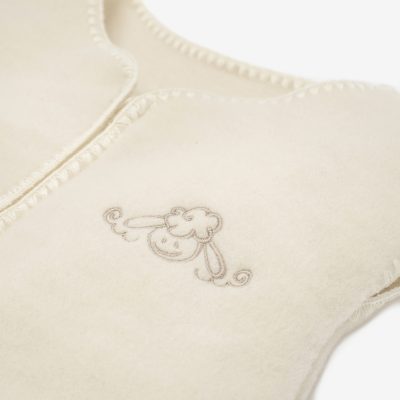Sleeping bag “Cozy” embroidered, ecru